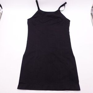 Shapermint Essentials Women's Open Bust Shaper Slip Dress Black Size XL 73007